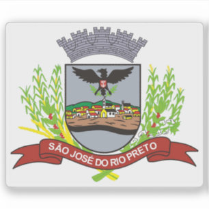 Sticker Armoiries de São José do Rio Preto, Brésil