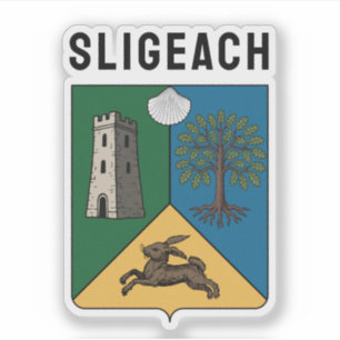 Sticker Armoiries de Sligo, Irlande