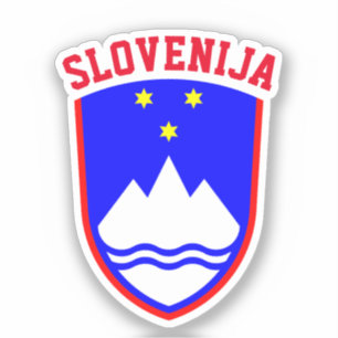 Sticker Armoiries de SLOVÉNIE
