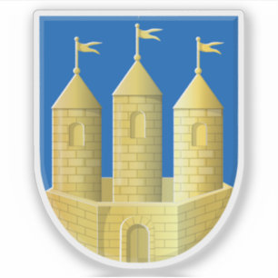 Sticker Armoiries de Tilburg, Pays-Bas