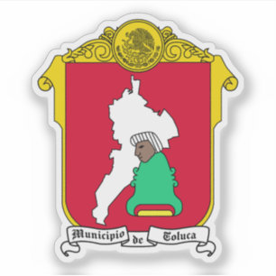 Sticker Armoiries de Toluca de Lerdo, Mexique