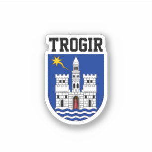 Sticker Armoiries de Trogir, Croatie