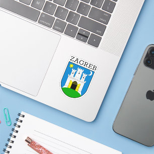 Sticker Armoiries de Zagreb