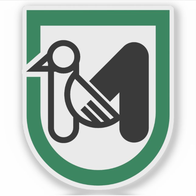 Sticker Armoiries des Marches, Italie (Devant)