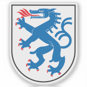 Sticker Armoiries d'Ingolstadt, Allemagne