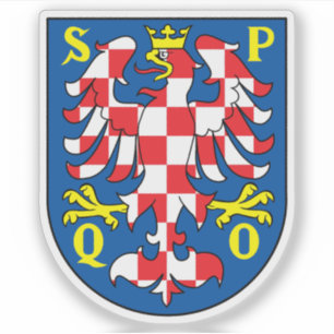 Sticker Armoiries d'Olomouc, République tchèque