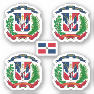 Sticker Armoiries dominicaines