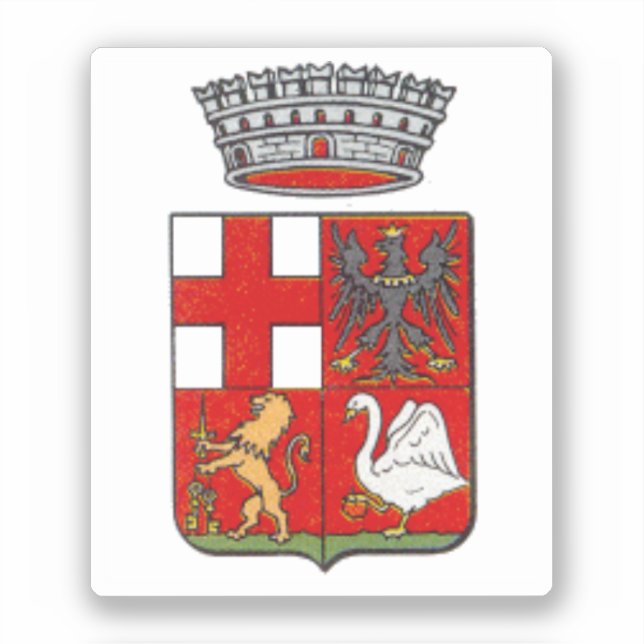 Sticker Armoiries d'Orvieto, Italie (Recto)