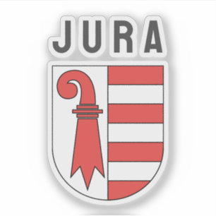 Sticker Armoiries du canton du Jura, SUISSE