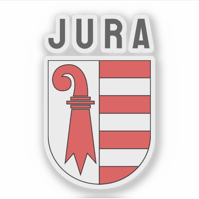 Sticker Armoiries du canton du Jura, SUISSE (Devant)