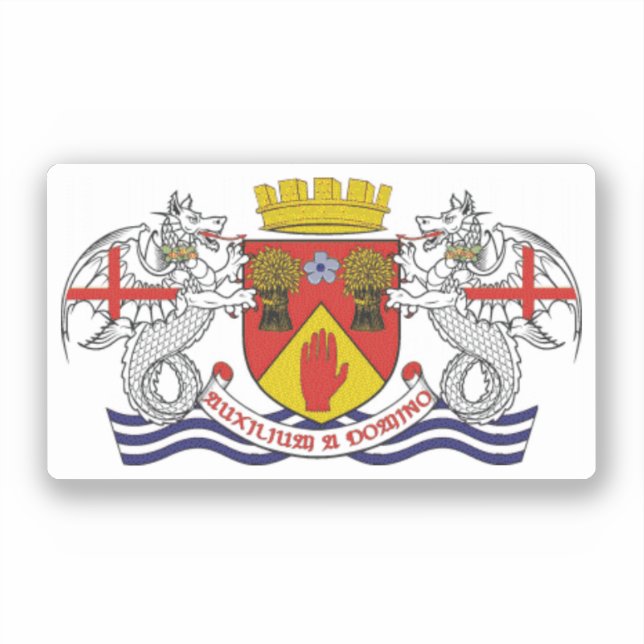 Sticker Armoiries du Comté de Londonderry (N.) (Recto)