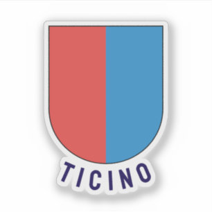 Sticker Armoiries du Tessin, Suisse