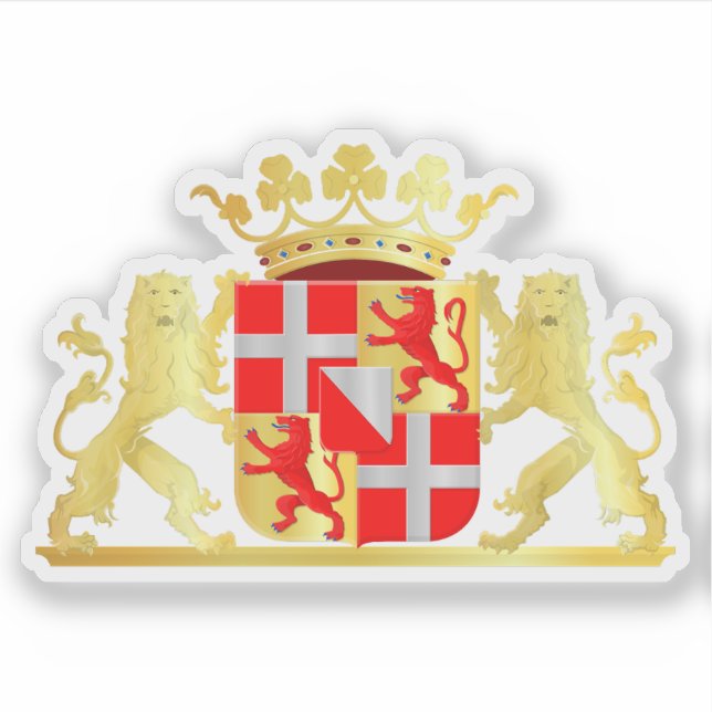 Sticker Armoiries d'Utrecht (province), du Pays-Bas (Devant)