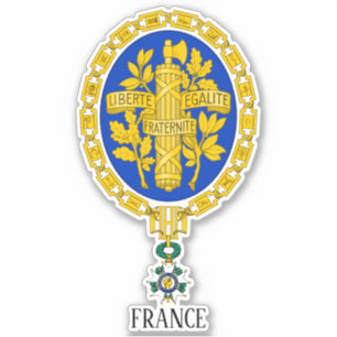 Sticker Armoiries Nationales De France Patriotique