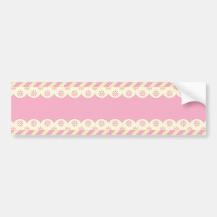 Sticker Arrière - plan Eyelet Rose