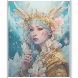 Sticker Art de l'Imaginaire de la Reine des neiges