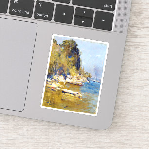 Sticker Arthur Streeton De Mon Camp (Sirius Cove)