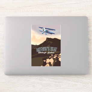 Sticker Arthur's Seat Edinburgh Scotland