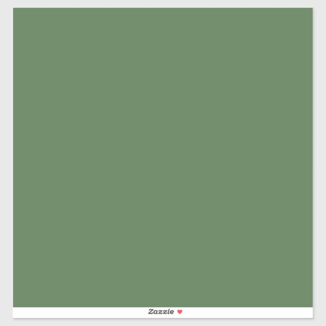 Sticker Artichoke vert (couleur solide) (Feuille)