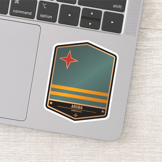 Sticker Aruba (Détail)