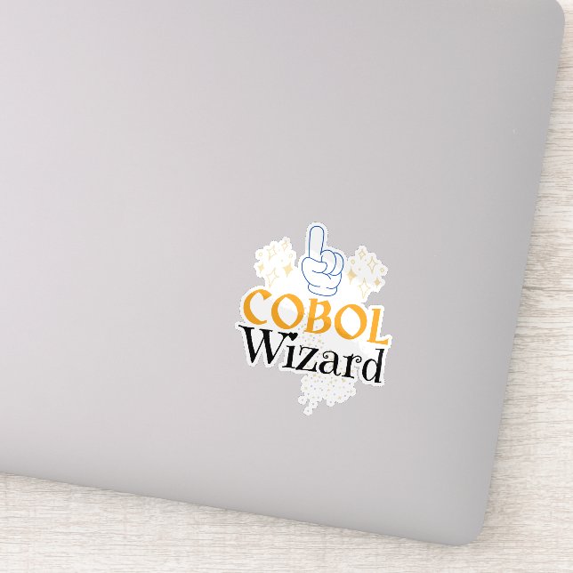 Sticker Assistant de langage de programmation Cobol hérité (Détail)
