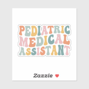 Sticker Assistant médical pédiatrique