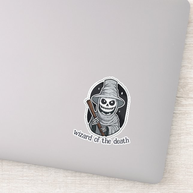 Sticker Assistant Squelette (Détail)