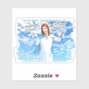 Sticker Assomption de Sainte Marie au Ciel