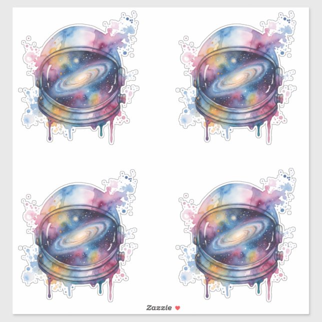 Sticker Astronaute (Feuille)