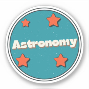 Sticker Astronomie