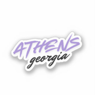 Sticker Athens Géorgie