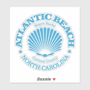 Sticker Atlantic Beach (coquillage)