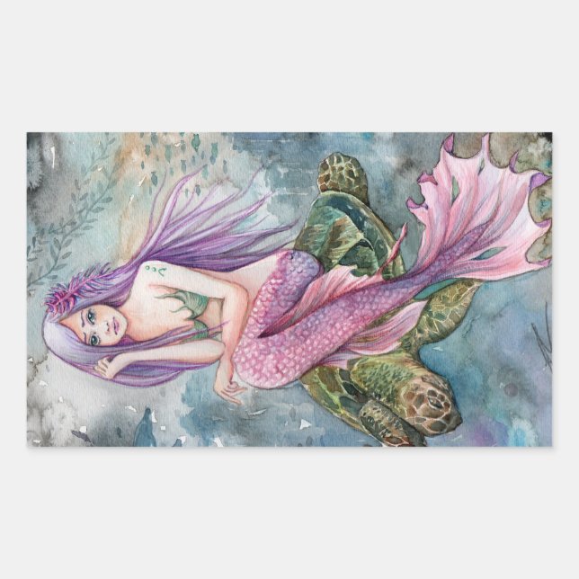 Sticker Atlantis Mermaid (Devant)
