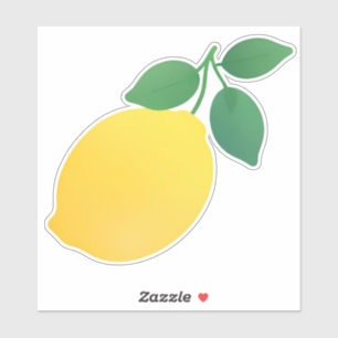 Sticker au citron