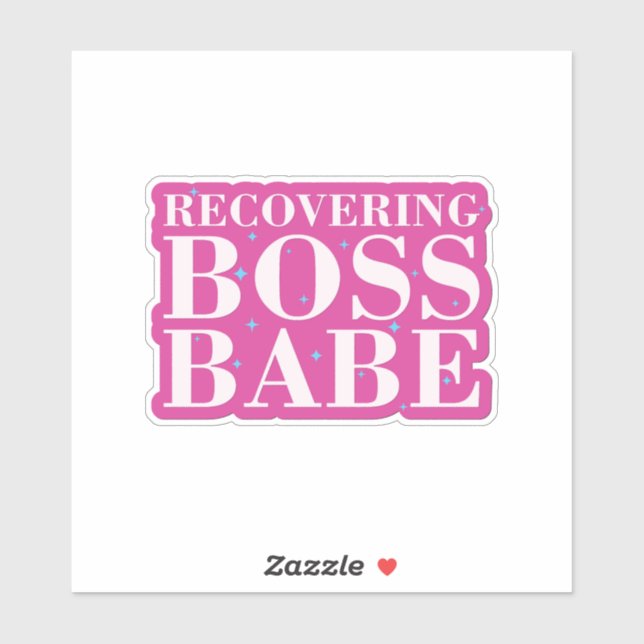 Sticker Au-delà de Boss - L'évolution autonomisée (Feuille)