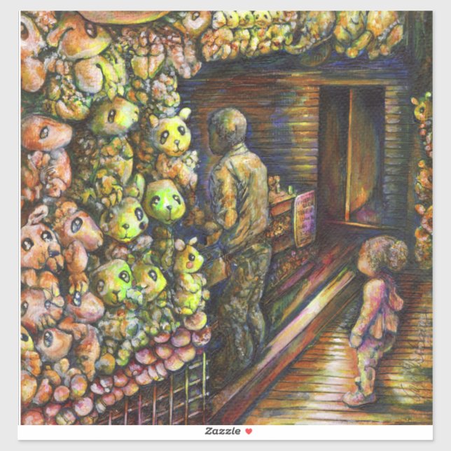 Sticker Au nord du cirque (Feuille)