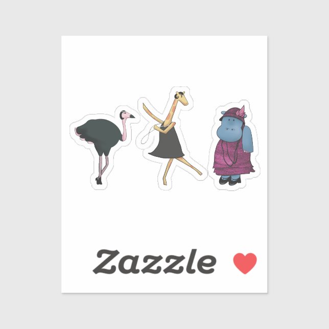 Sticker Au trou d'eau (Feuille)