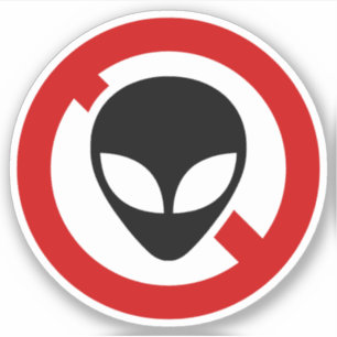 STICKER AUCUN ALIEN