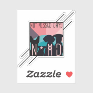 Sticker Aucun Carré de jours manqués