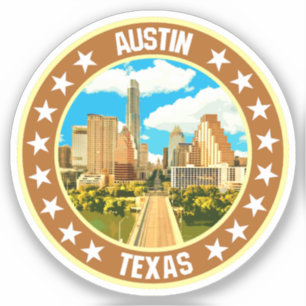 Sticker Austin