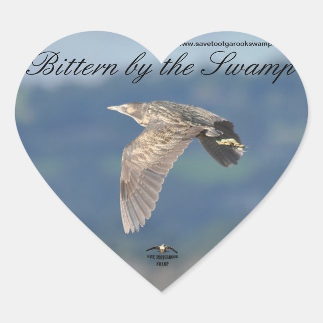 Sticker Australasian Bittern (Vorderseite)