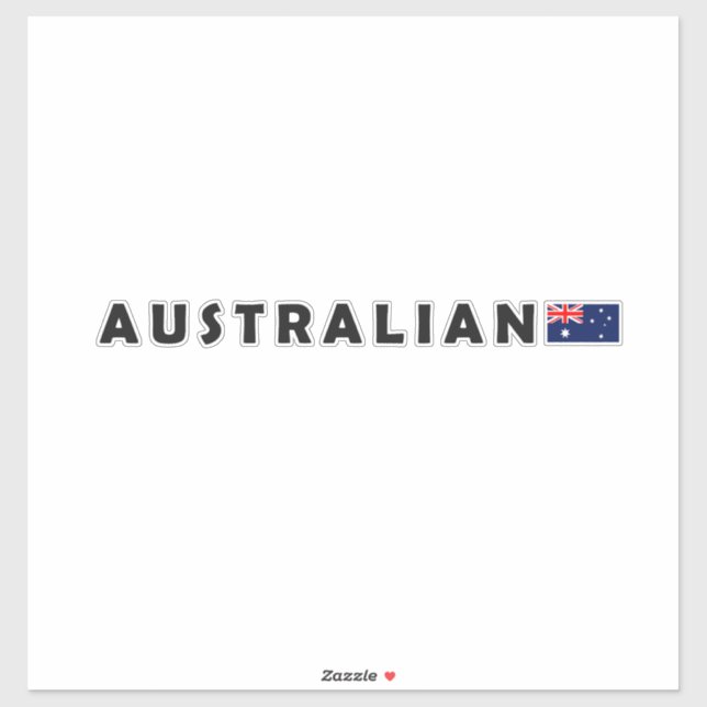 Sticker Australie (Feuille)