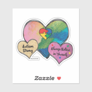 Sticker Autisme fort