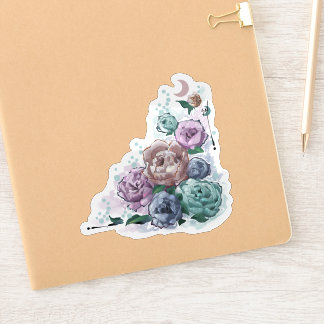 Sticker Autocollant✩Gribouillis™ | Pivoine