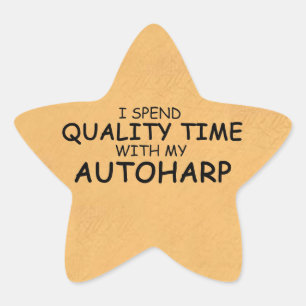 Sticker autoharp Star à temps de qualité