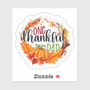 Sticker Automne "Un Père Réjoui"