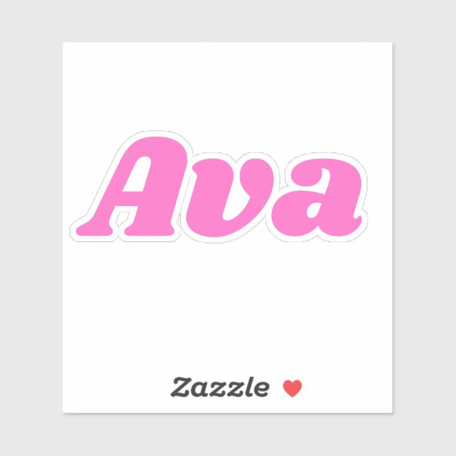 Sticker Ava (Feuille)