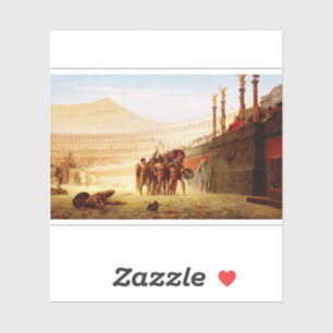 Sticker Ave César de Jean-Léon Gérôme