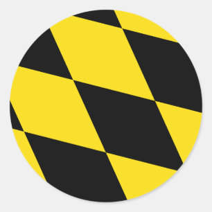 Sticker avec Drapeau de Munich, Allemagne