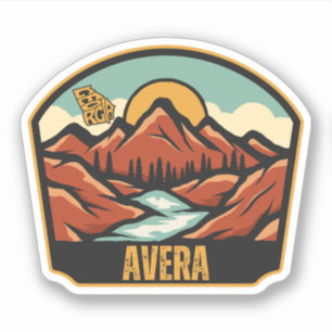 Sticker Avera, Géorgie